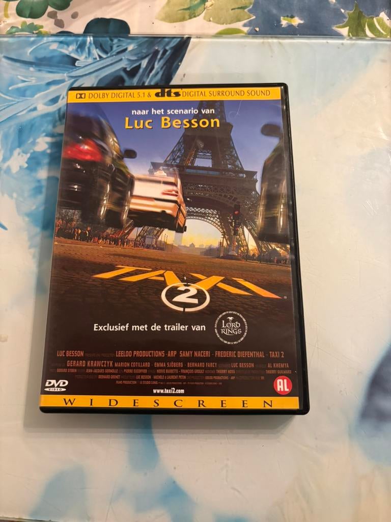 Twee DVD’s van TAXI de eerste en de tweede film!!!, Vanaf 16 jaar, Ophalen of Verzenden, Zo goed als nieuw