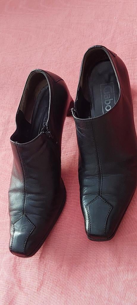 Schoenen maat 38 gabor, Schoenen met lage hakken, Zwart, Ophalen of Verzenden, Zo goed als nieuw