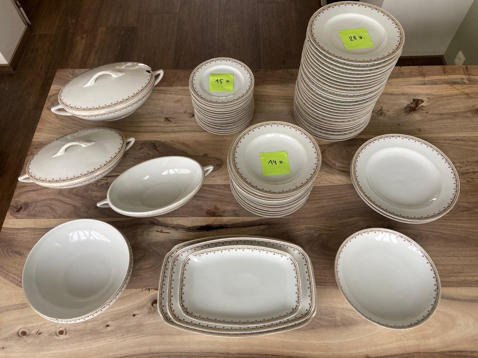 Antique servies Epiag Pirkenhammer – Luise – 67-delig, Antiquités & Art, Enlèvement