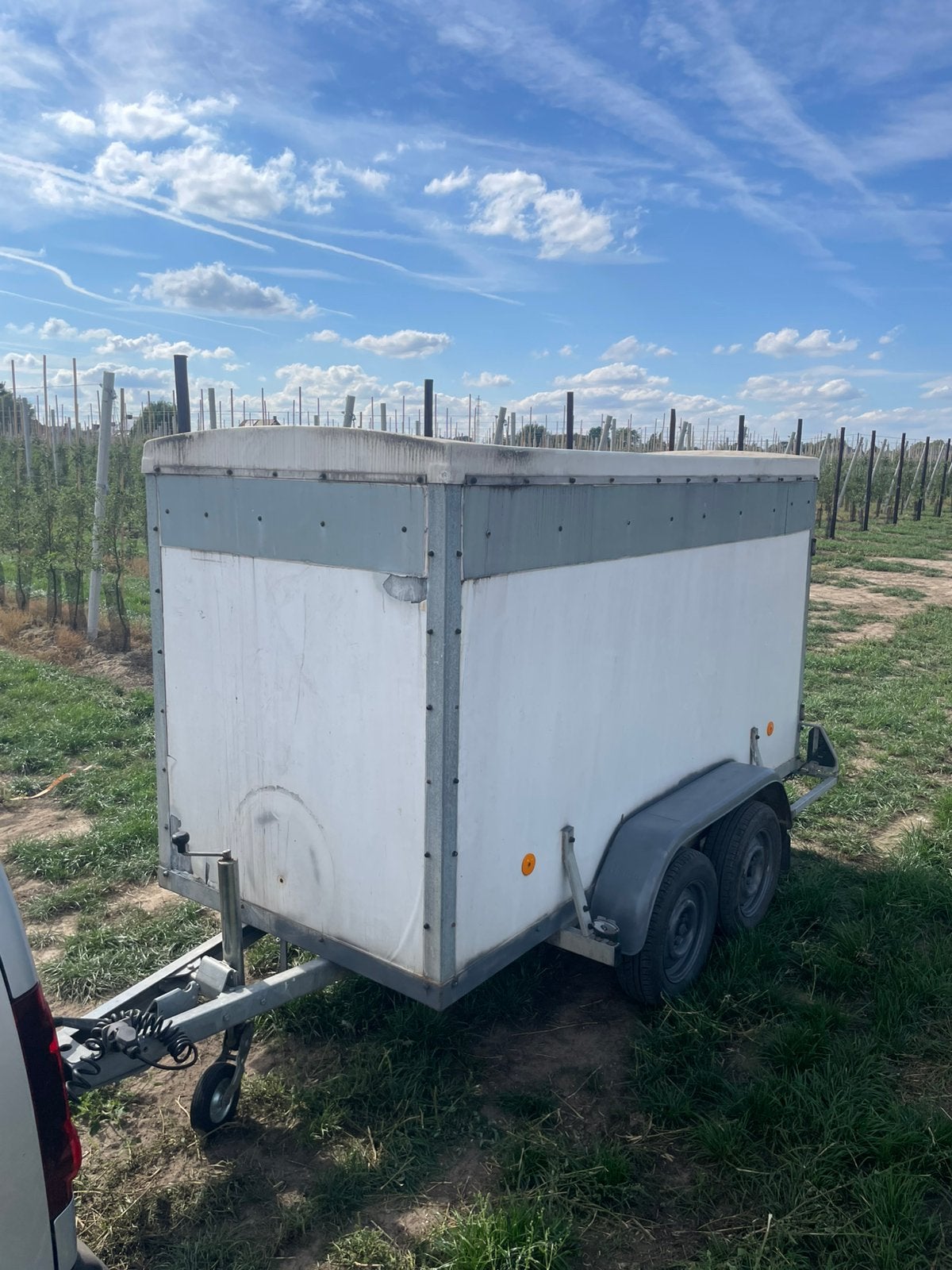 Gesloten aanhangwagen 750kg remorque, Auto diversen, Aanhangers en Bagagewagens, Verzenden, Gebruikt