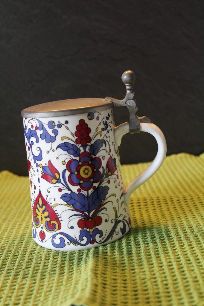 Duitse Kruik met deksel tin, WMF., Antiek en Kunst, Ophalen of Verzenden