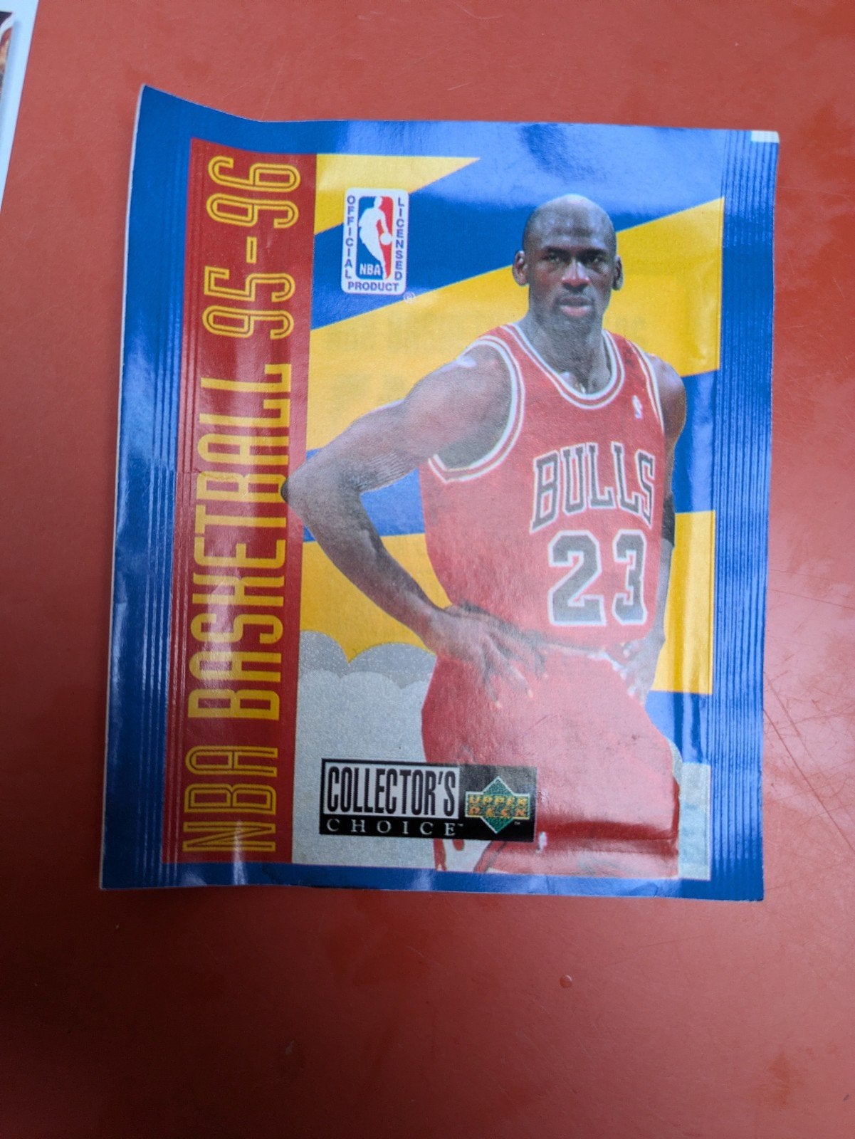 NBA Basketball 95/96 Collector's choice (upper deck) sticker, Verzamelen, Ophalen of Verzenden