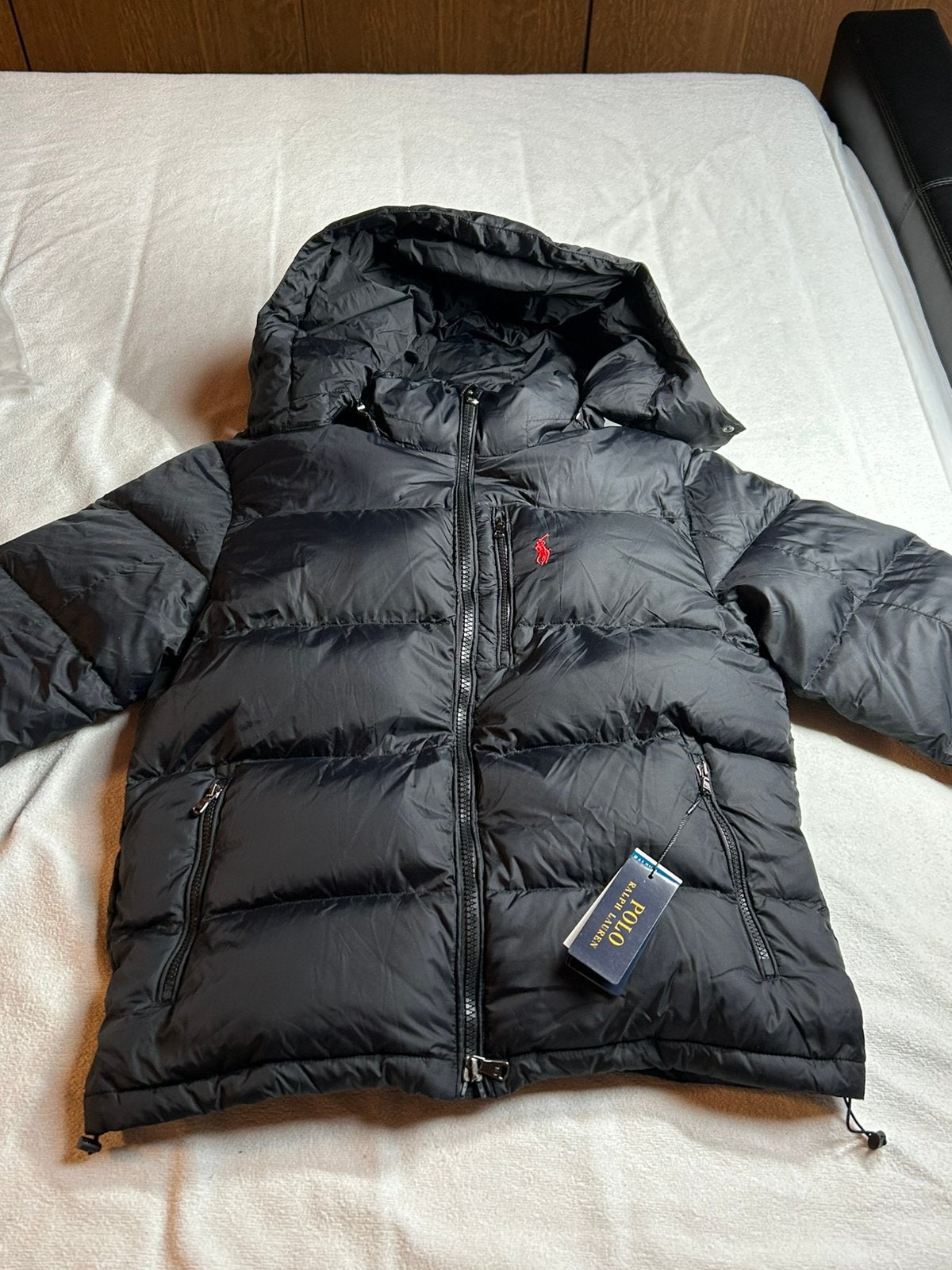 Ralph Lauren Polo Jas - SPLINTERNIEUW!, Ophalen, Nieuw, Maat 52/54 (L), Zwart