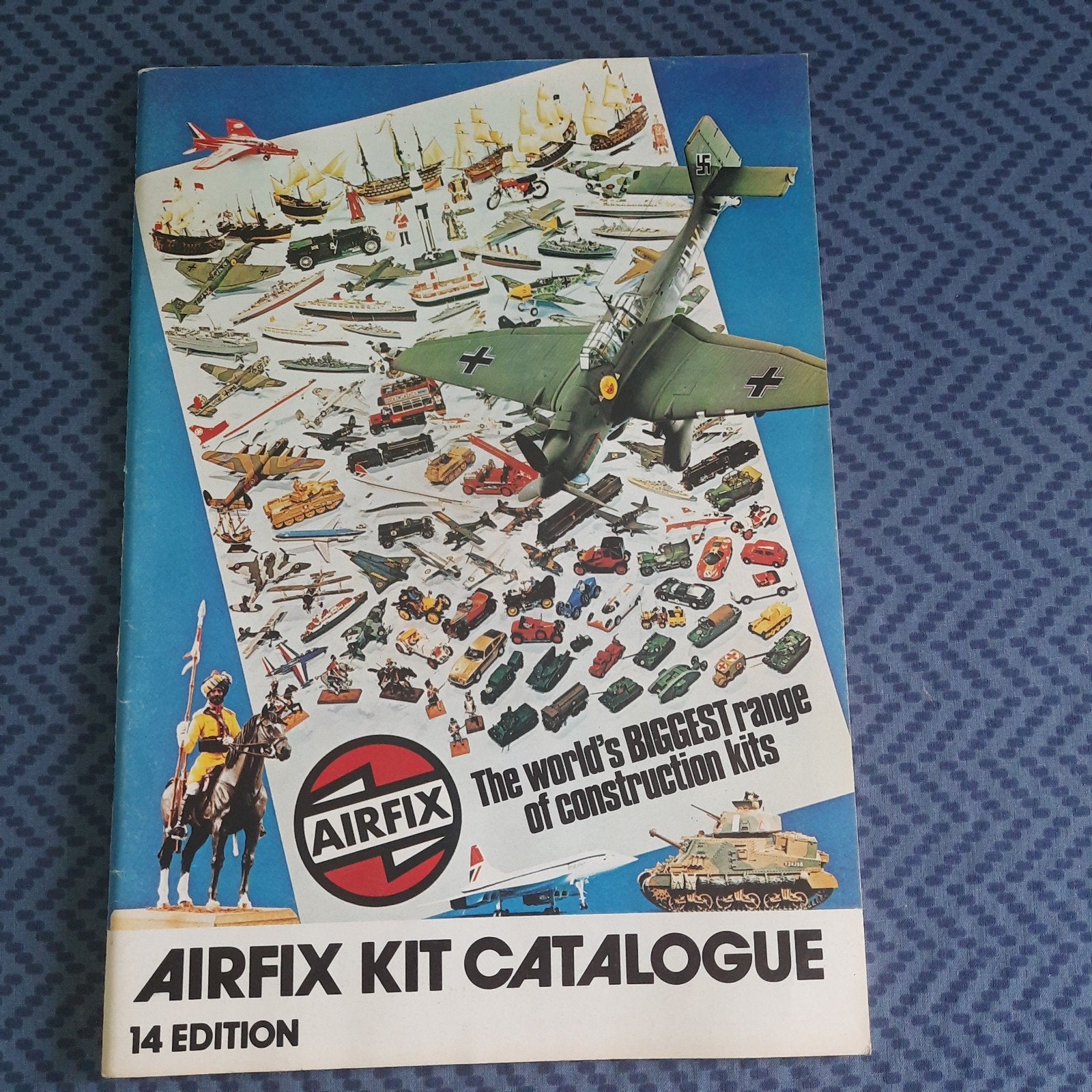 CATALOGUE AIRFIX* VINTAGE 1977* ÉDITION 14 * HAUT DE, Enlèvement, Comme neuf, Autres types, Airfix