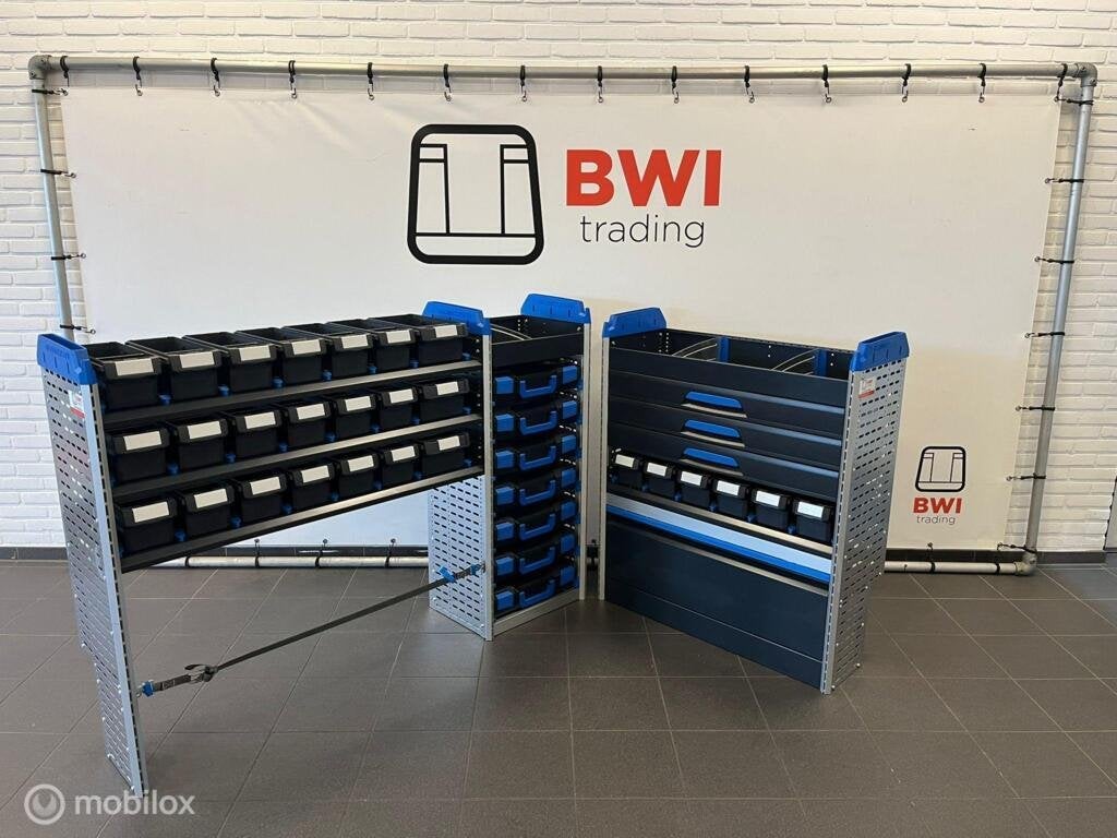 Sortimo set bedrijfswageninrichting L+R complete inrichting, Auto diversen, Ophalen of Verzenden