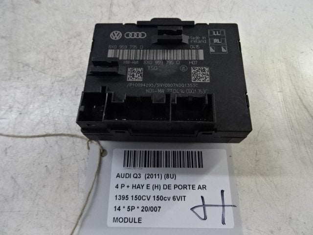 COMPUTER Audi Q3 (8UB / 8UG) (01-2011/12-2019) (8X0959795D), Gebruikt, Audi