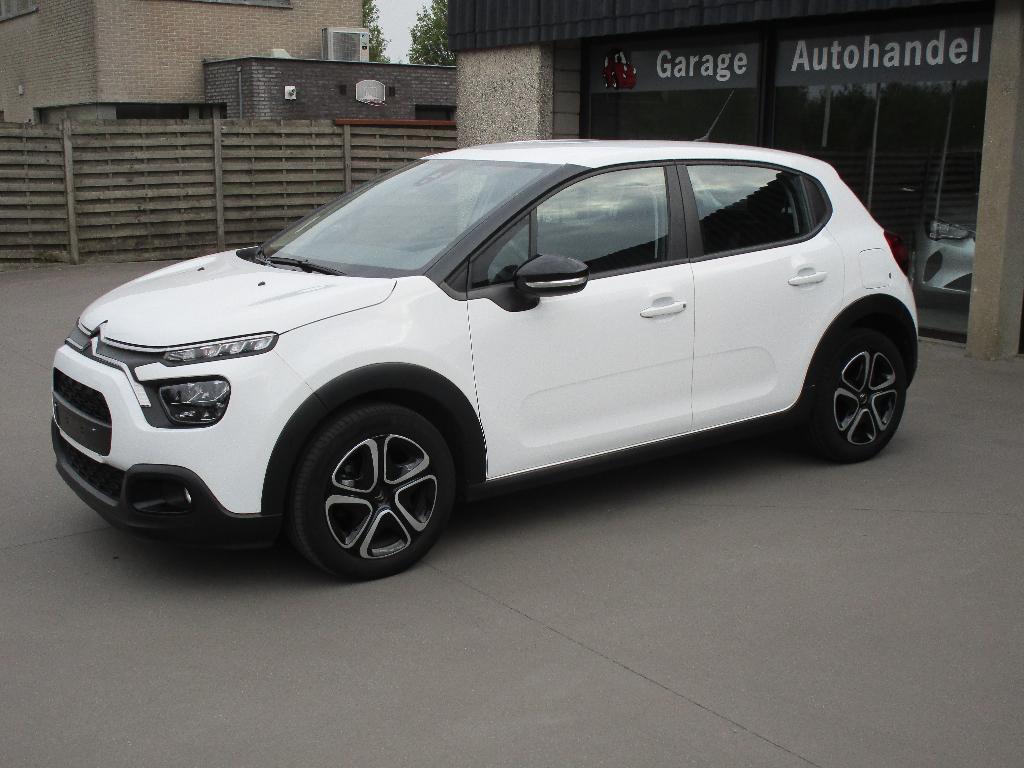 citroen c3 1.2 feel pack 07/2022 23000 km, Auto's, Citroën, Voorwielaandrijving, Stof, Euro 6, Wit
