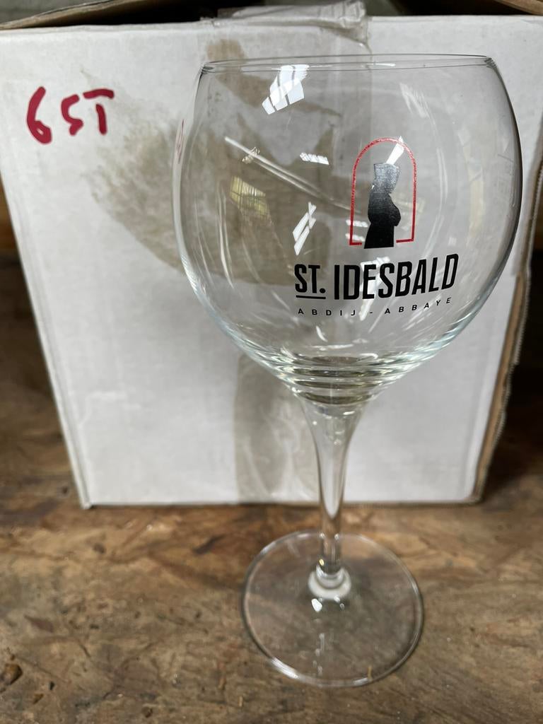 Bierglazen verpakt en los, Verzamelen, Ophalen, Zo goed als nieuw, Jupiler