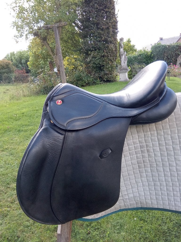 PAARD ; zadel kieffer ALS NIEUW;showroommodel top mooi C W D, Dieren en Toebehoren, Ophalen of Verzenden, Zo goed als nieuw, Singel