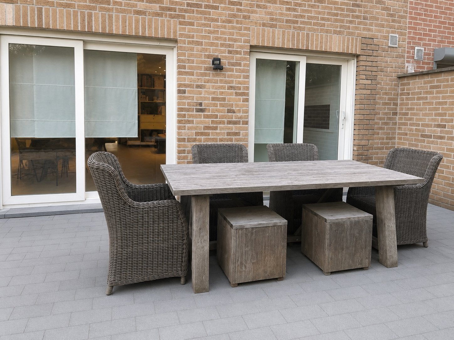 Tuin tafel, Ophalen, Gebruikt