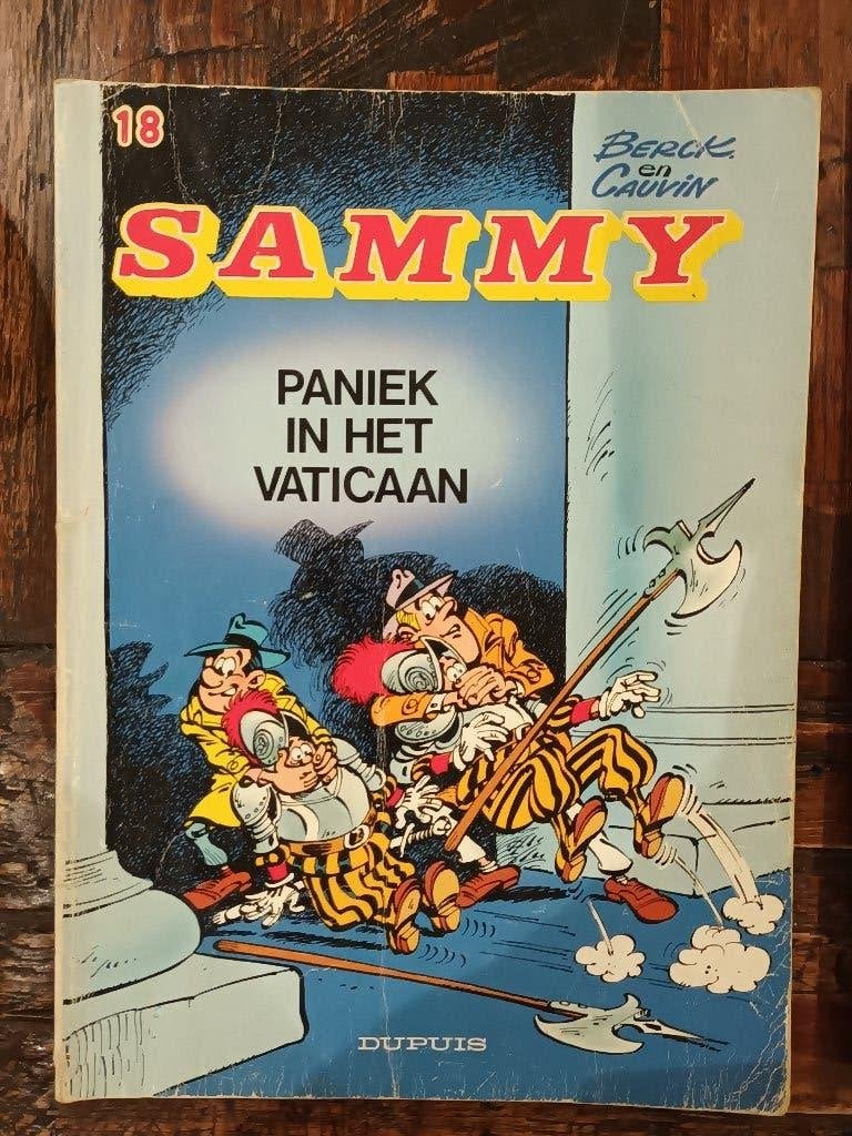 Sammy 18: paniek in het vaticaan, Eén stripboek, Ophalen of Verzenden, Gelezen