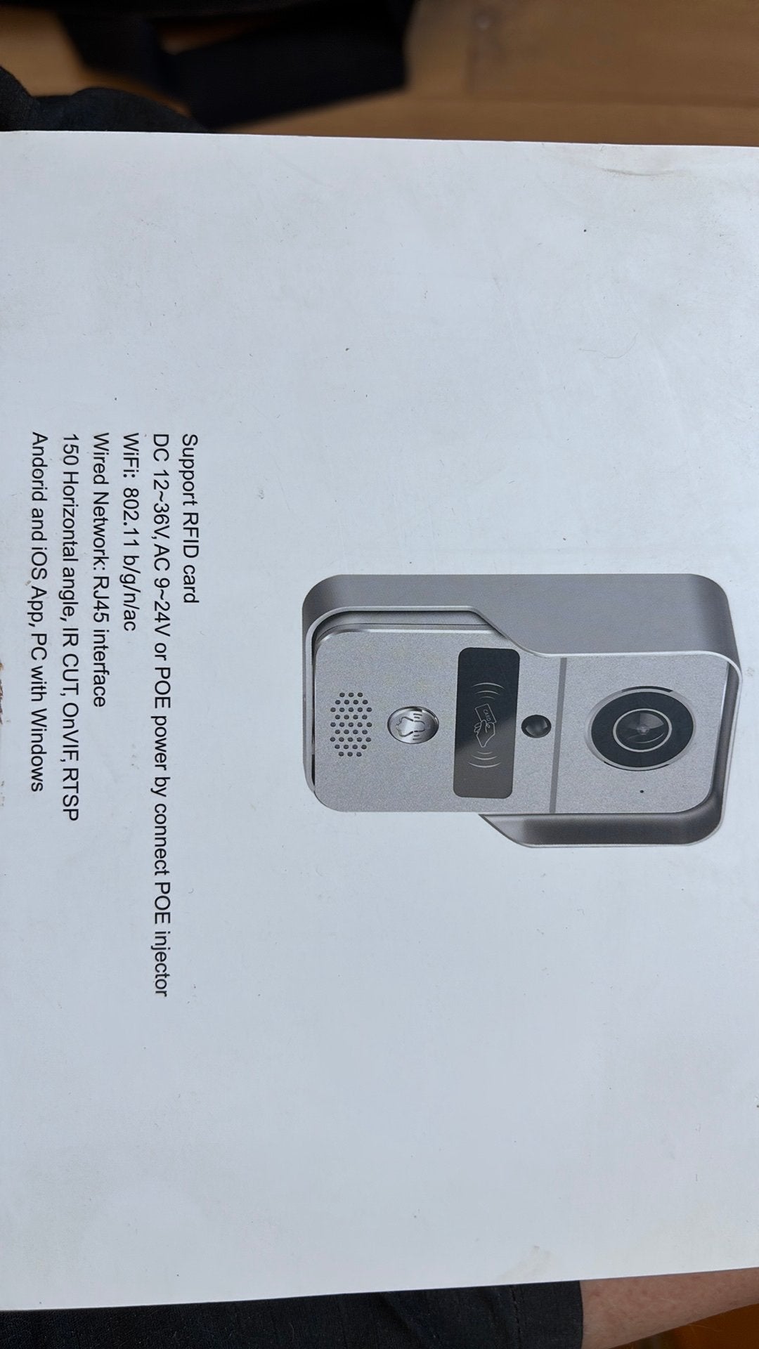 Wireless Video Doorbell, Enlèvement ou Envoi, Comme neuf