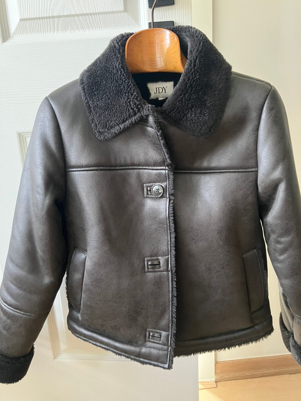 Gilet chaud en fausse fourrure, couleur : marron, Enlèvement ou Envoi, Comme neuf, Taille 46 (S) ou plus petite, Brun