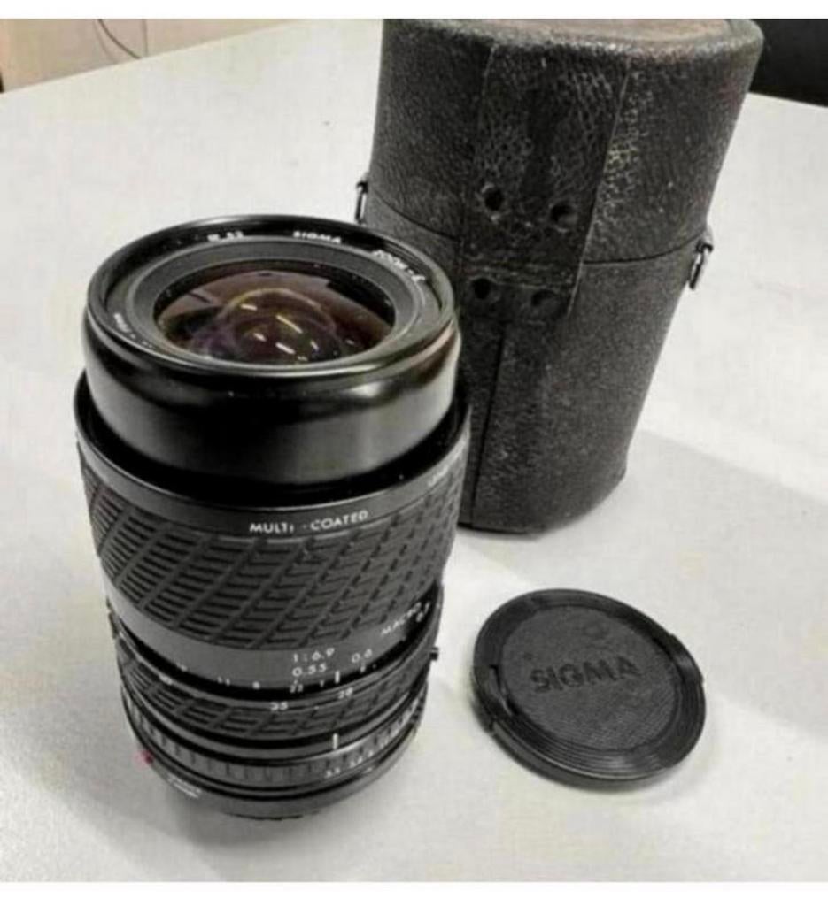 Sigma Zoom-E 1:3.5-4.5 f= 28-70 Multi-Coated + Canon adapt., Ophalen of Verzenden, Zo goed als nieuw, Standaardlens, Zoom