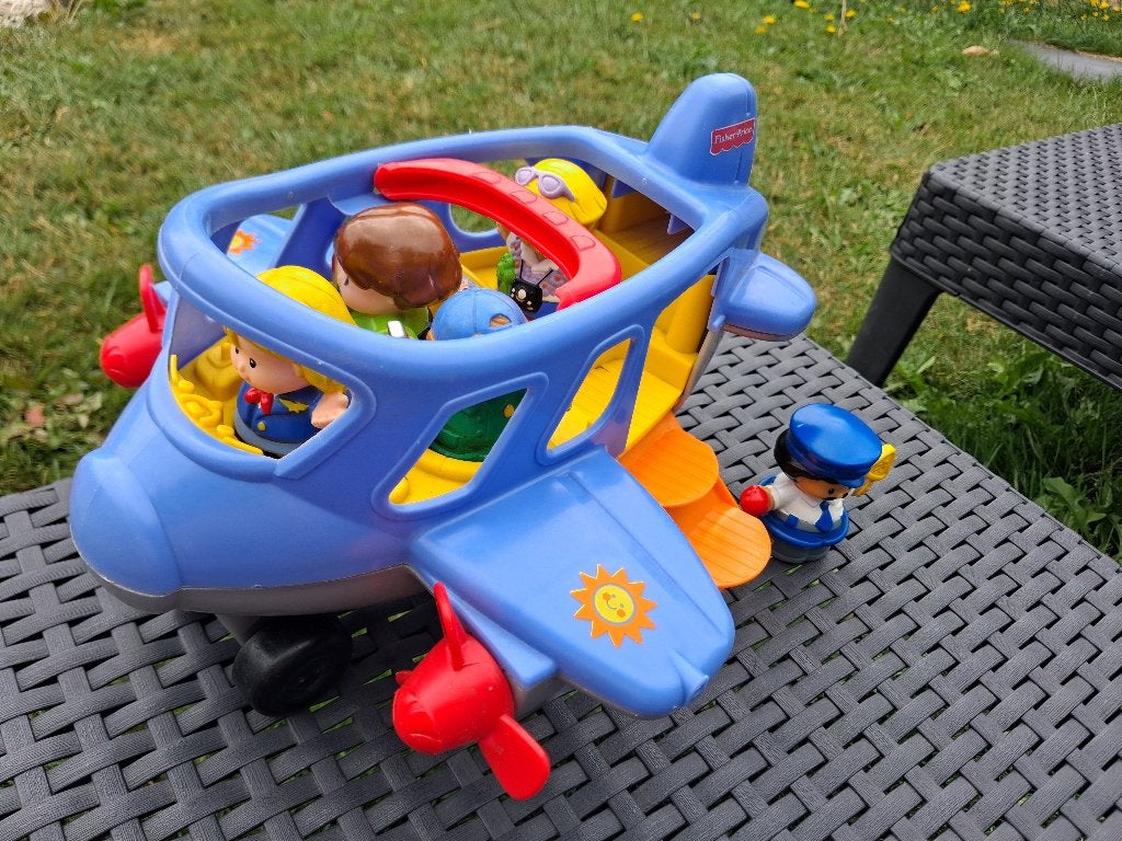 Avion jouet little poeple fisher price, Enfants & Bébés, Enlèvement, Utilisé