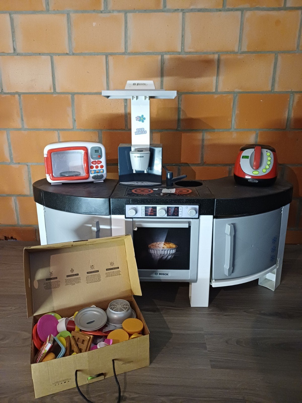 cuisine ludique + extras, Enlèvement