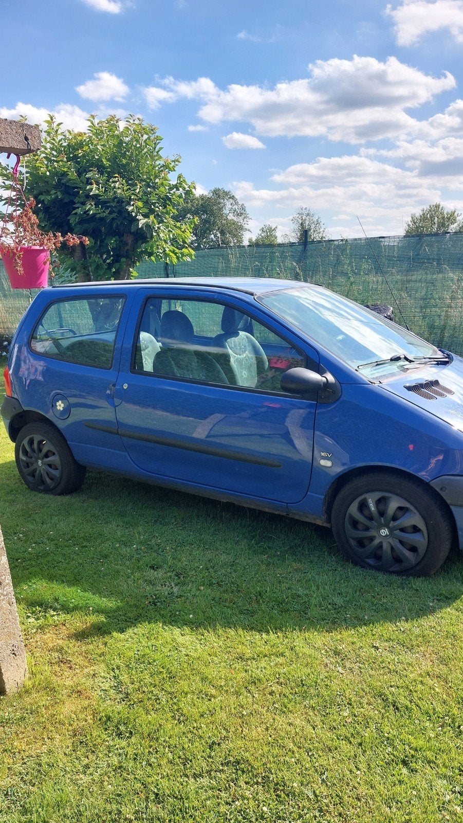 Twingo renault 2007, Auto's, Renault, 4 zetels, Blauw, Grijs, Particulier