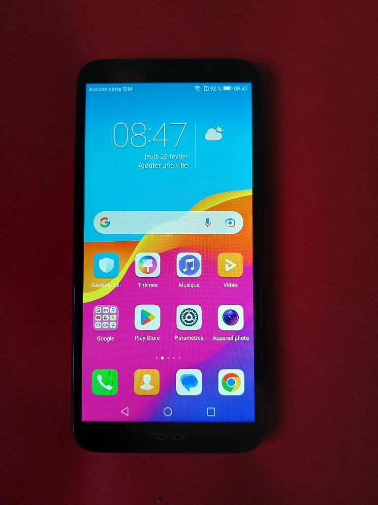 gsm honor, Vintage, Plastique, Bleu, Enlèvement