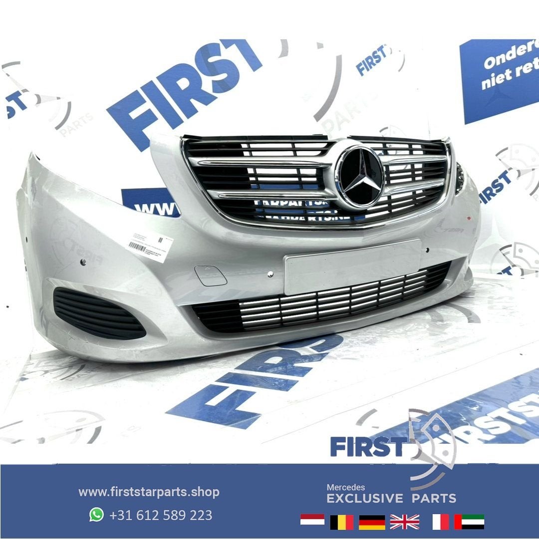 W447 BUMPER Mercedes V KLASSE / VITO VOORBUMPER COMPLEET ZWA, Utilisé, -, Avant, -