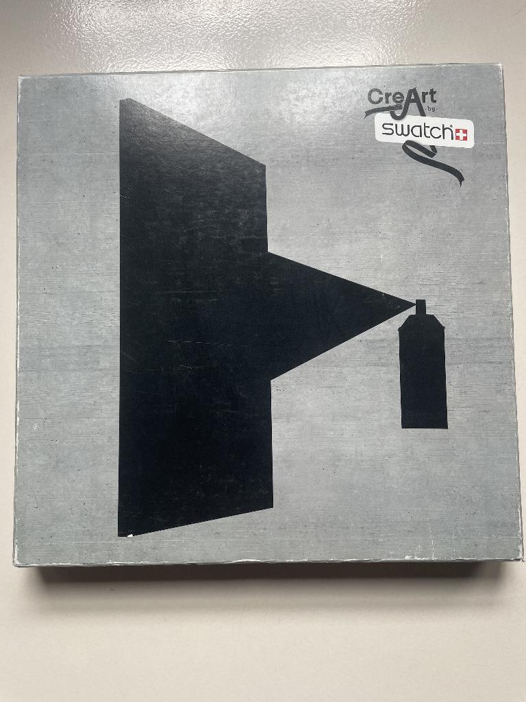 RARE Swatch CreArt Artist Collection Box GZS40 2009, Kunststof, Polshorloge, Swatch, Nieuw