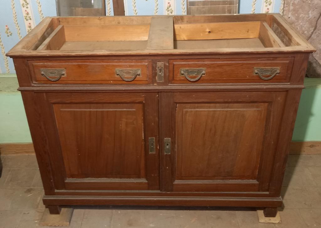 Commode ancienne, Maison & Meubles, Enlèvement ou Envoi, Utilisé, Brun, Ancien