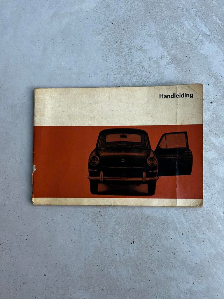Handleiding en servicekaart VW 1600 type 3, Ophalen of Verzenden