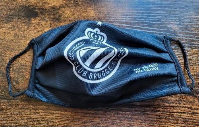 Masque buccal Club Brugge 💙🖤 4 pièces/20 € *Nouveau*, Sports & Fitness, Enlèvement ou Envoi, Neuf