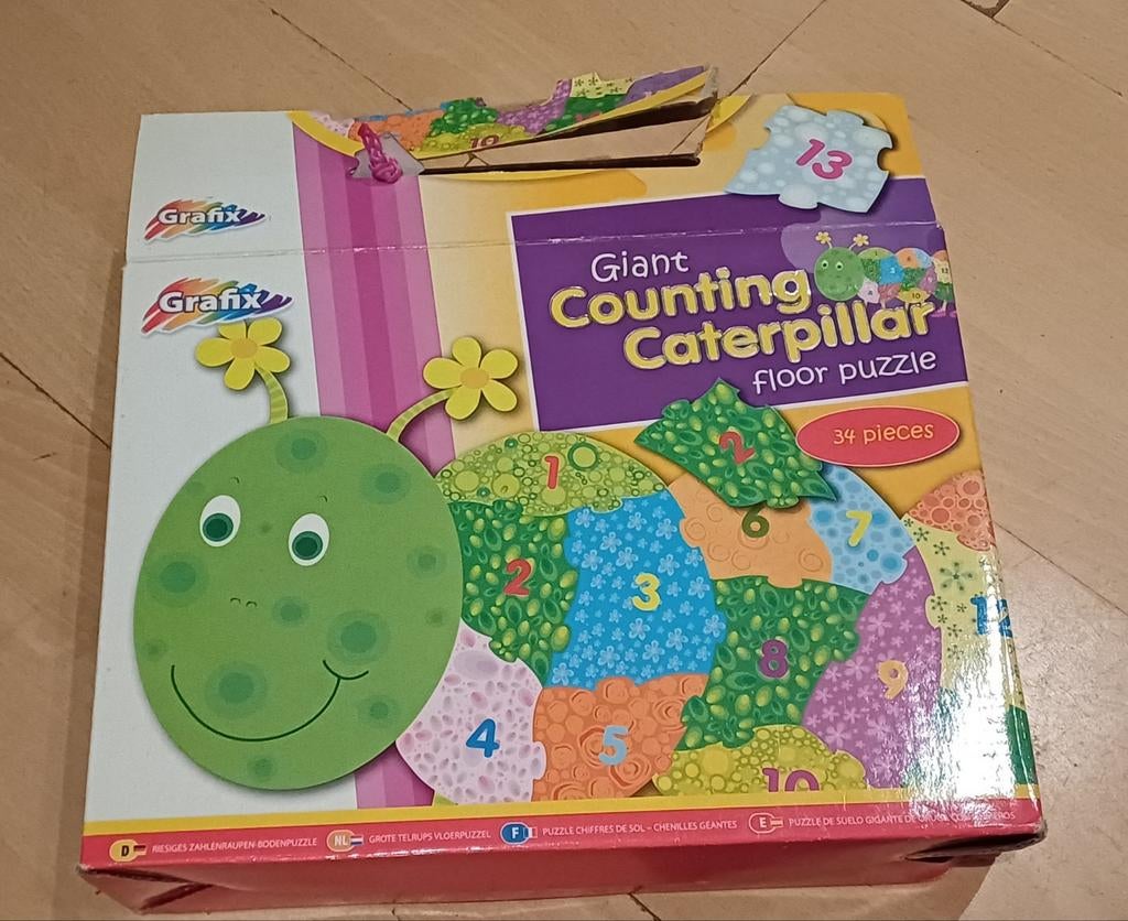 Vloer puzzel, Ophalen