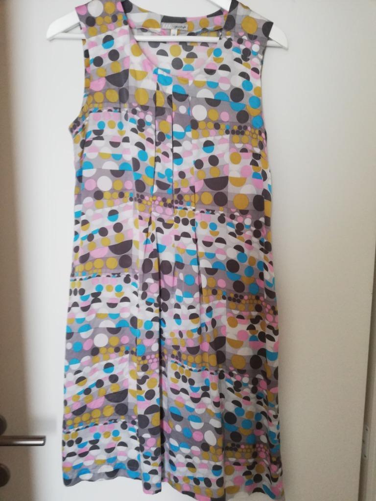 zomerkleedje La Gaviotta 100% zijde, Zo goed als nieuw, La Gaviotta, Boven de knie, Ophalen