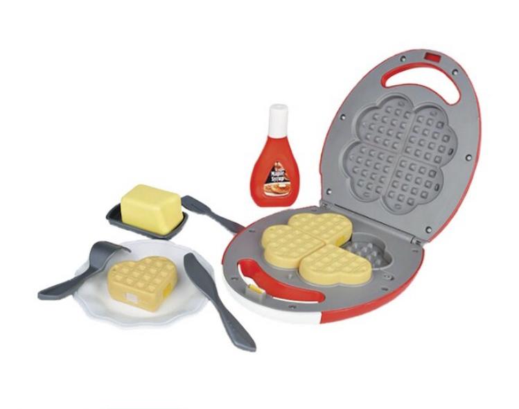 Speelgoed wafelijzer met lichtje en geluidje, Ophalen of Verzenden, Gebruikt, Kunststof, Speelkeuken-accessoire