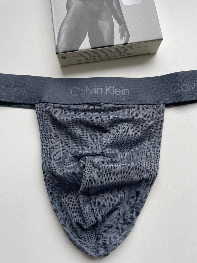 String Calvin Klein pour homme, Envoi, Gris, Calvin Klein, Slip