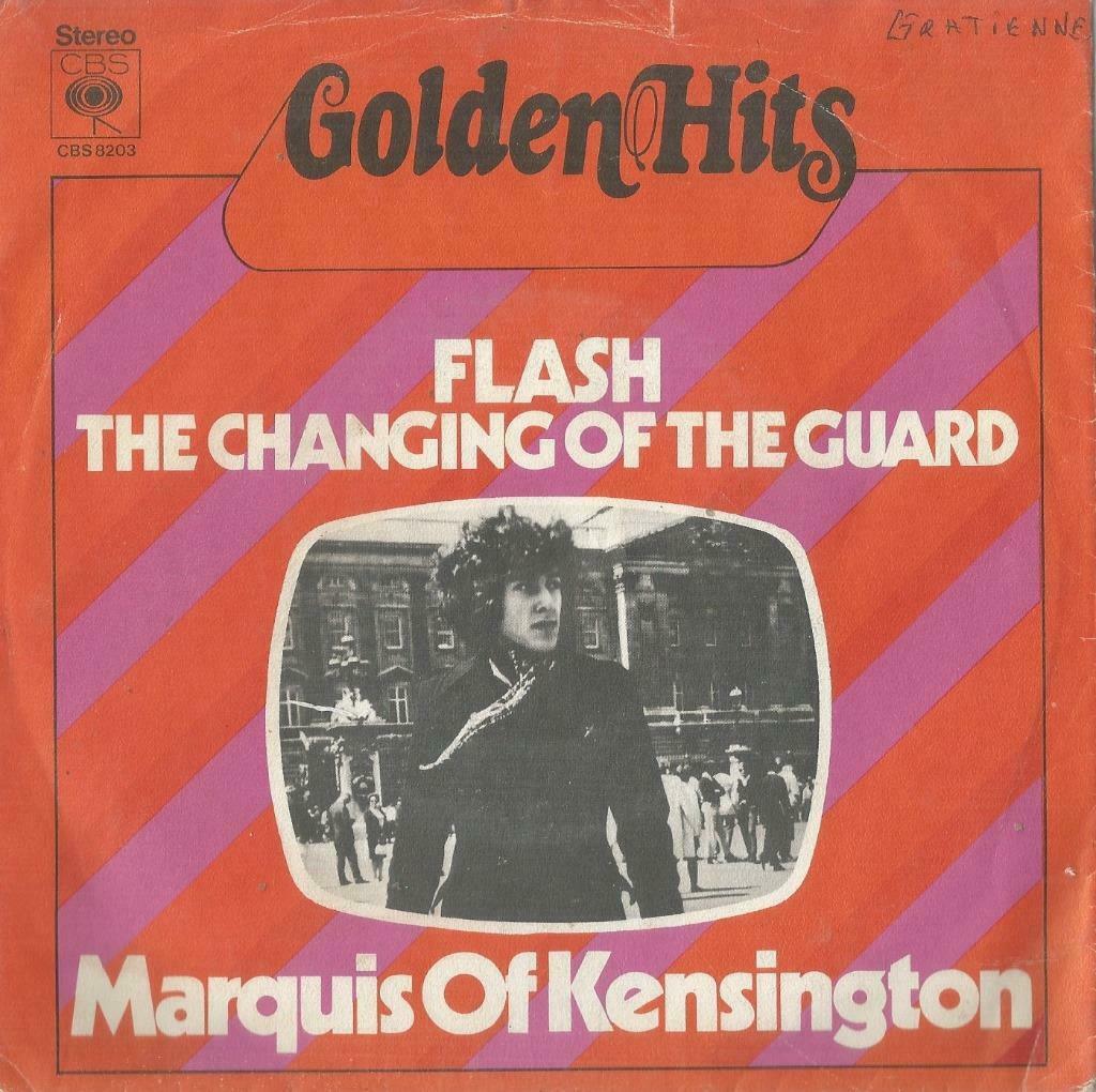 Marquis of Kensington – Flash / The changing of the guard, CD & DVD, Vinyles Singles, Utilisé, Single, Pop, 7 pouces, Enlèvement ou Envoi