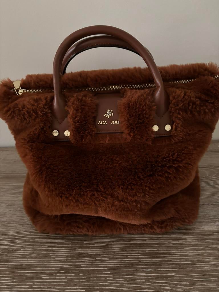 ACA JOU dames handtas fluffy, Enlèvement ou Envoi, Comme neuf, Sac à main