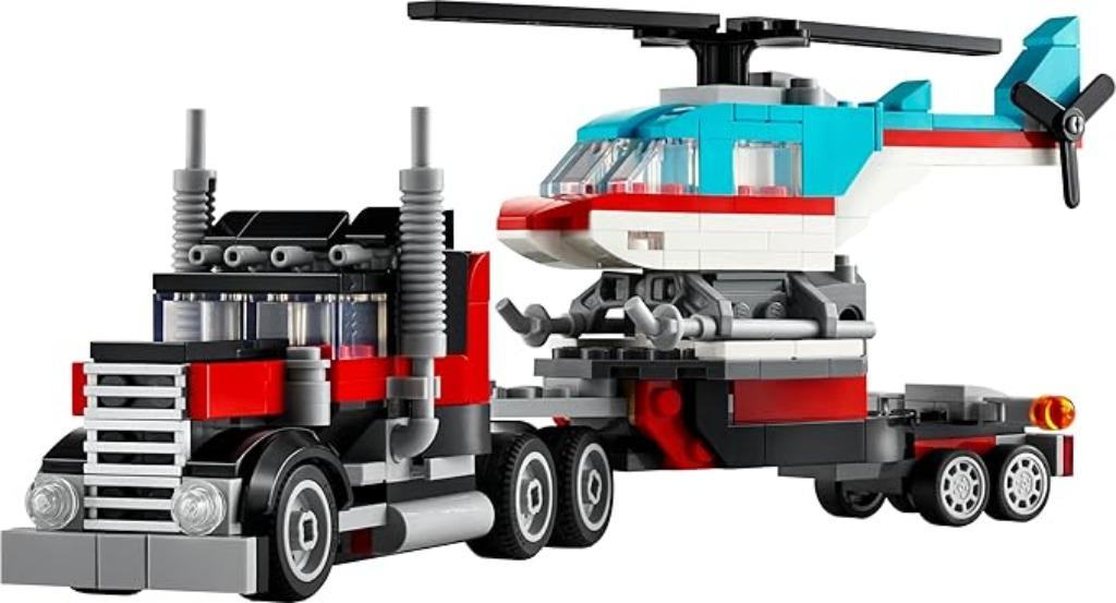 Remorque d'hélicoptère LEGO Creator LIVRAISON GRATUITE, Envoi, Neuf, Ensemble complet, Lego