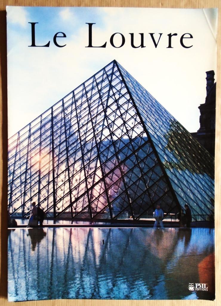 Le Louvre - XL (31,50x45cm) fotoposter book - 1985 - C.Tchou, Gelezen, Claude Tchou (1923-2010), Ophalen of Verzenden, Architectuur algemeen