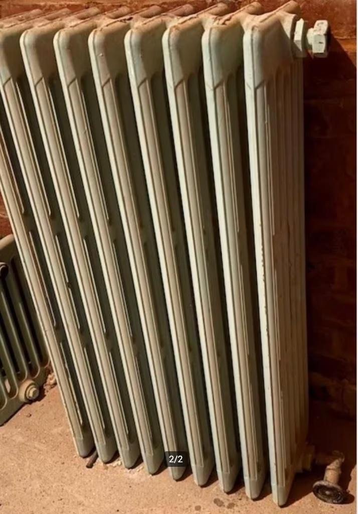 Radiateur en fonte, Moins de 60 cm, Enlèvement, Utilisé, 80 cm ou plus
