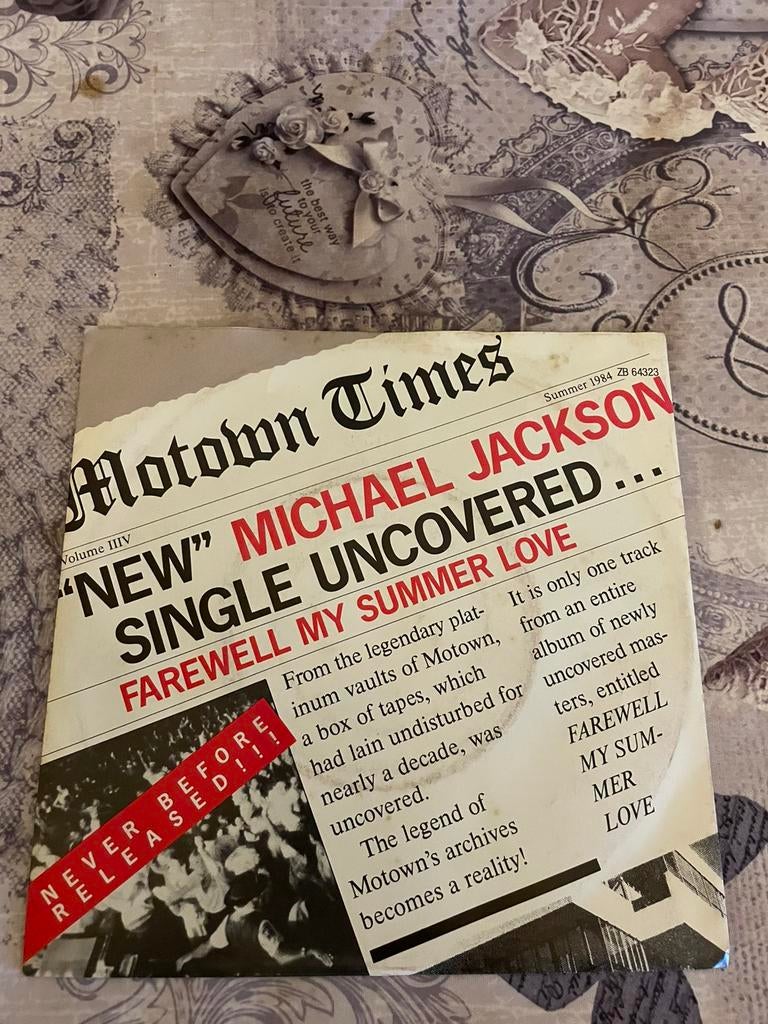 Michael jackson - farewell my summer love, Enlèvement ou Envoi