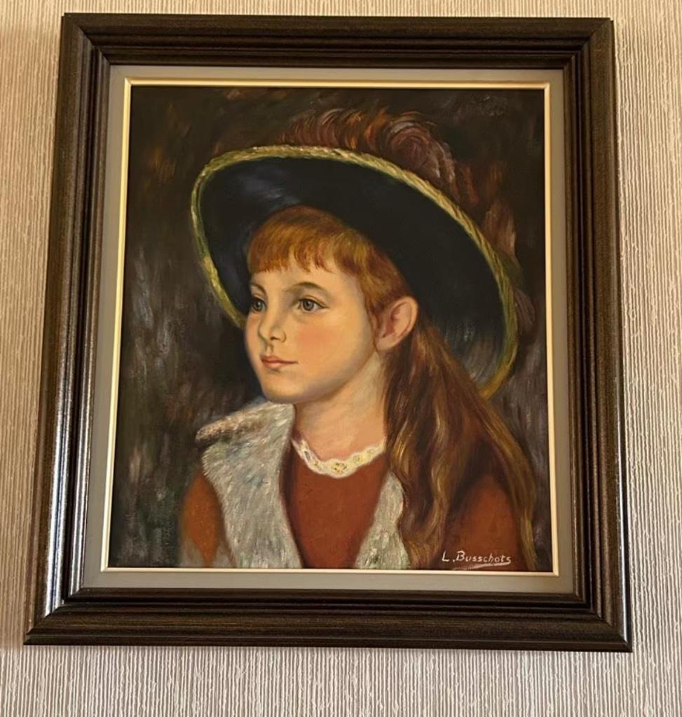 Schilderij met kader, Antiek en Kunst, Ophalen