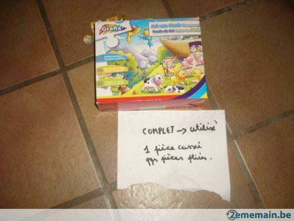 puzzle de sol à vendre, Gebruikt