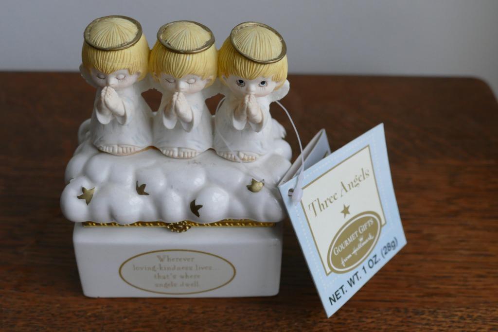 3 Angels  Hallmark ~ Gourmet Gifts ~ juwelendoosje porselein, Ophalen of Verzenden, Nieuw