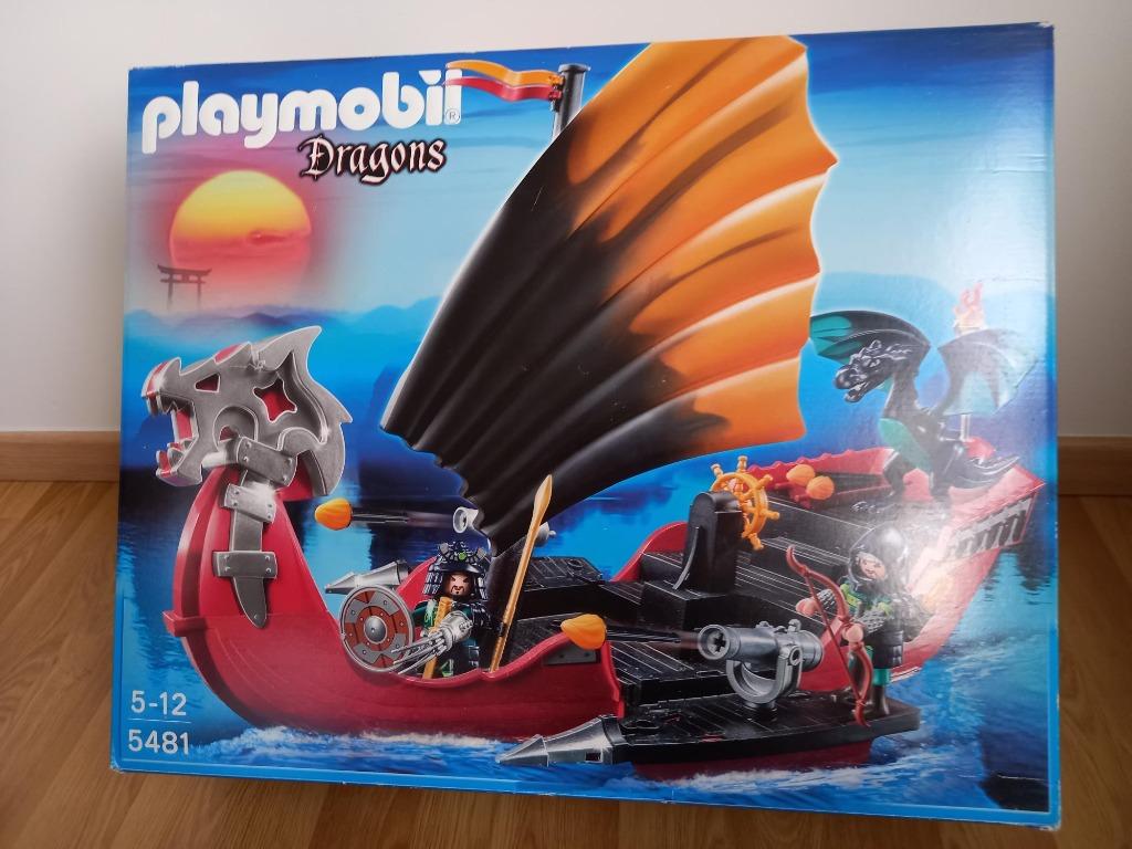 Playmobil 5481 (Drakenslagschip), Ophalen of Verzenden, Zo goed als nieuw
