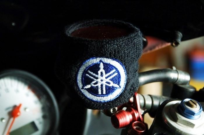 Chaussette de réservoir de frein Yamaha - Noire, Enlèvement ou Envoi