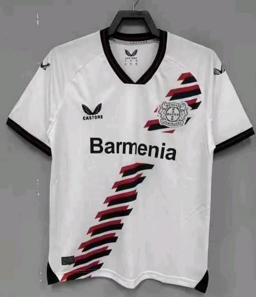Bayer Leverkusen Voetbal Uitshirt Nieuw Origineel 2024, Envoi, Comme neuf