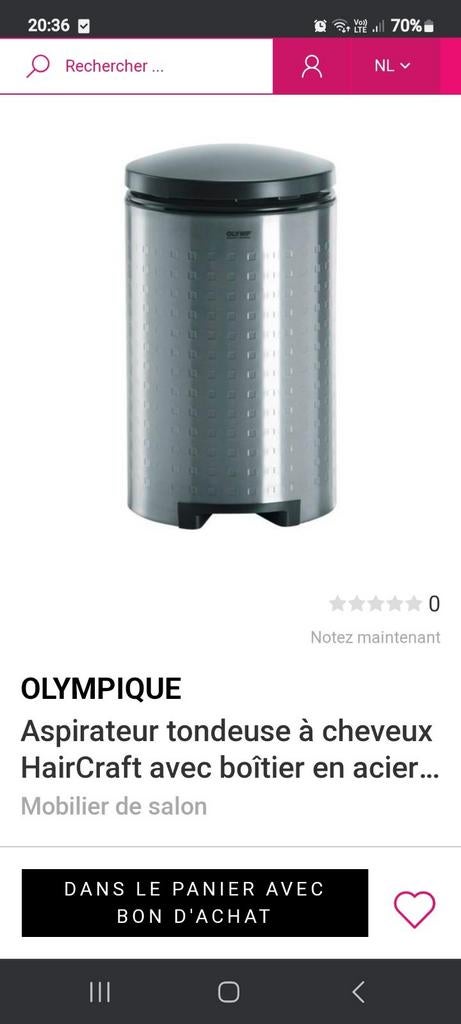 Aspirateur cheveux coiffeur professionnel olymp, Maison & Meubles, Tables | Coiffeuses