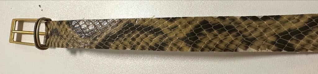 Krokodillenlook riem maat 48, jaren 60, Kleding | Dames, Gedragen, 100 cm of meer, Minder dan 3 cm, Heupriem