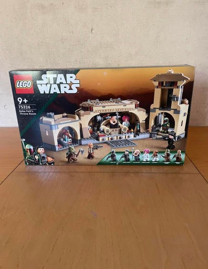 Lego Star Wars Boba Fett’s Throne Room 75326 NIEUW/SEALED, Kinderen en Baby's, Ophalen of Verzenden, Nieuw, Complete set, Lego