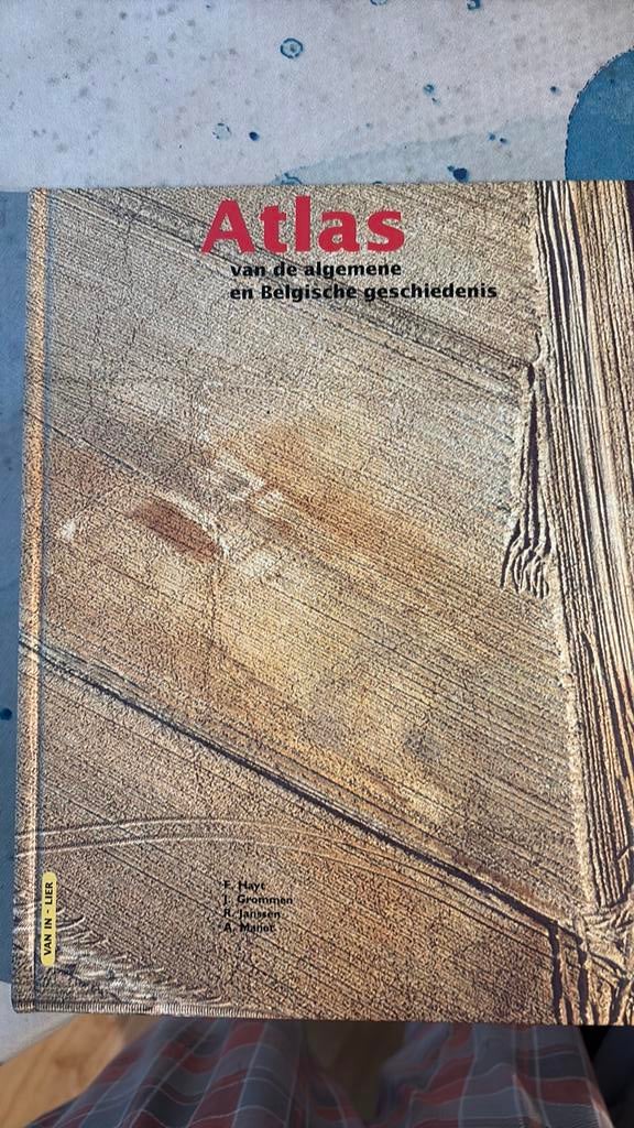 Atlas van de algemene Belgische geschiedenis, Boeken, Verzenden, Gelezen