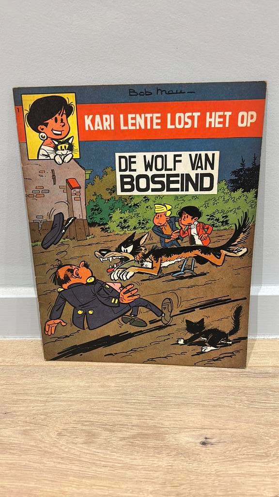 Bob mau kari lente nr 1 sc eerste druk 1965, Ophalen of Verzenden, Gelezen
