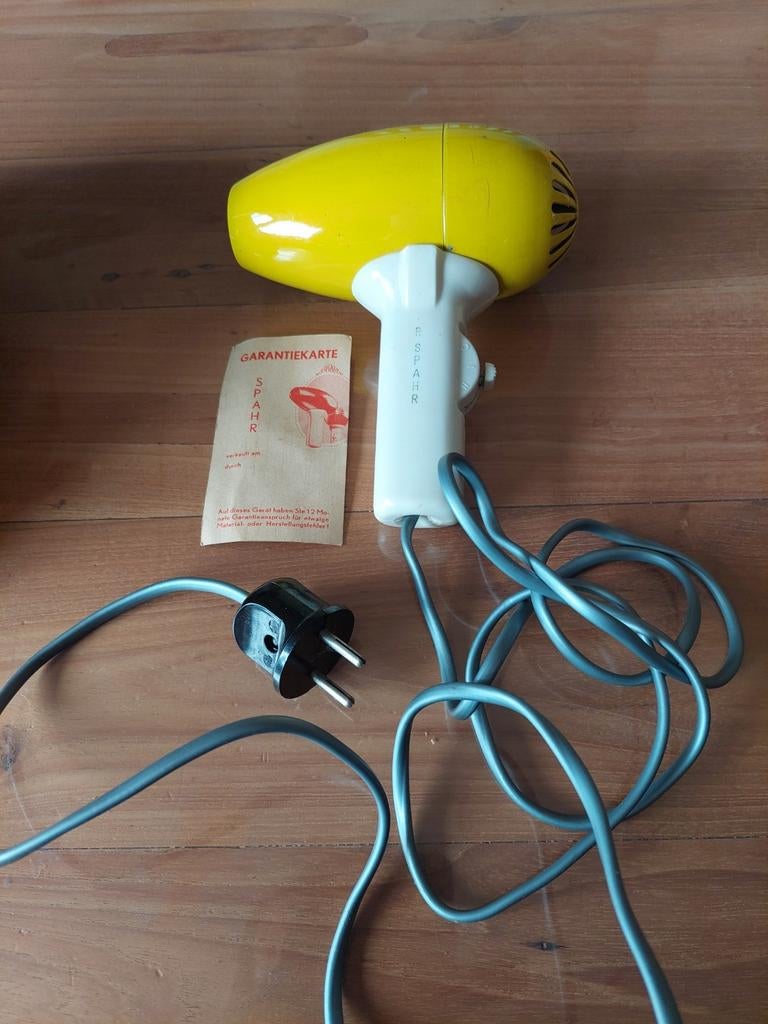 Sèche-cheveux rétro de 1958, 130 volts, Enlèvement ou Envoi, Utilisé