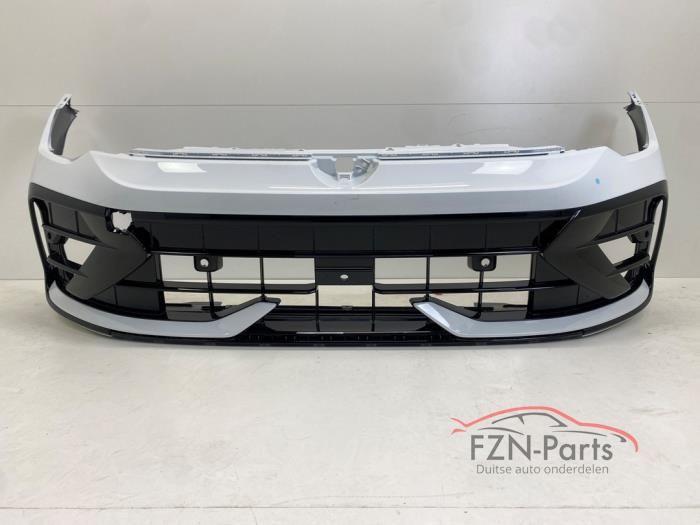 VW Golf 8 5H R Facelift Voorbumper 6PDC LC9A, Auto-onderdelen, Carrosserie, Bumper, Voor, Gebruikt, Ophalen of Verzenden